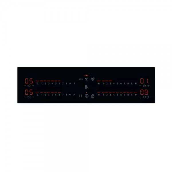 Placa de Induo com Exaustor AEG TCH74B01FB