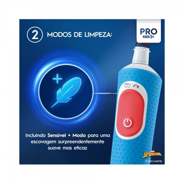 Escova de Dentes ORAL B Kids Pro Spiderman