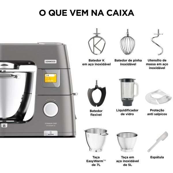 Rob� de cozinha Kenwood KWL90.124SI