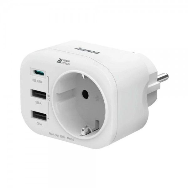 Adaptador Tomada HAMA 00223342