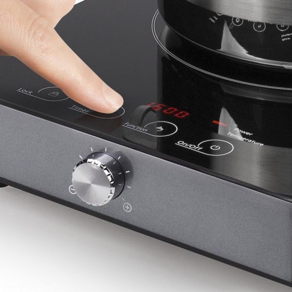 Placa de Indu��o port�til dupla Princess 01.303011.01.001