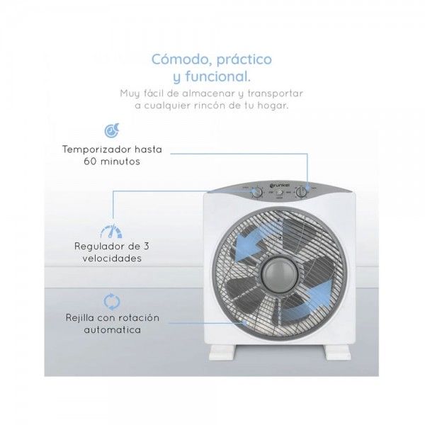 Ventoinha de Cho GRUNKEL BOXFAN