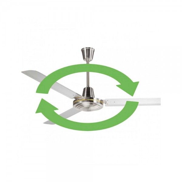 Ventoinha de Teto HAEGER Silver Fan