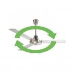 Ventoinha de Teto HAEGER Silver Fan