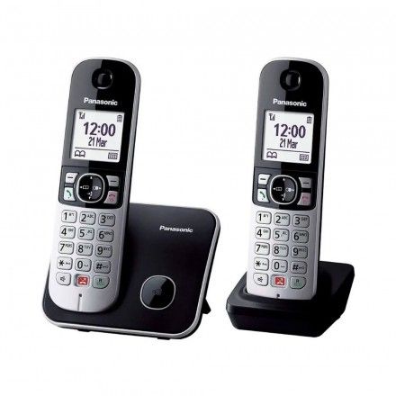 Telefone Duo Sem Fio PANASONIC KXTG6852SPB