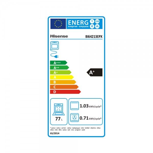 Forno de Encastre HISENSE BI64213E14PX