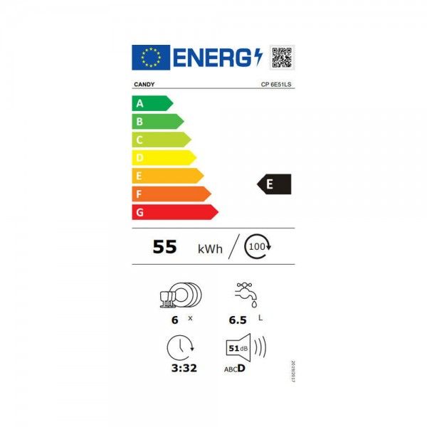 Mquina de Lavar Loia CANDY CP6E51LS