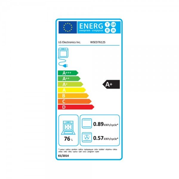 Forno Instaview de Encastre LG WSED7612S