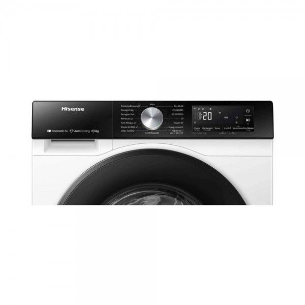 Mquina de Lavar e Secar Roupa HISENSE WD3S8045BW3