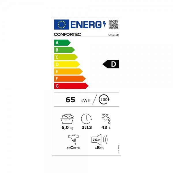 Mquina Lavar Roupa CONFORTEC CF6210D