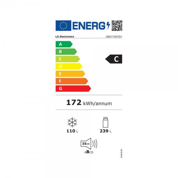 Frigorfico Combinado LG MoodUP GBG7190CEV