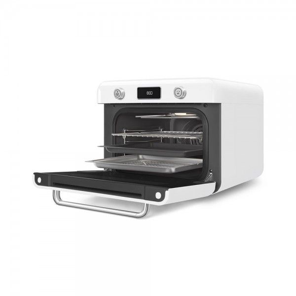 Mini-Forno com Vapor SMEG COF01WHEU