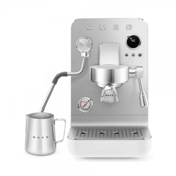 Mquina de Caf Expresso Semiprofissional SMEG EMC02WHMEU