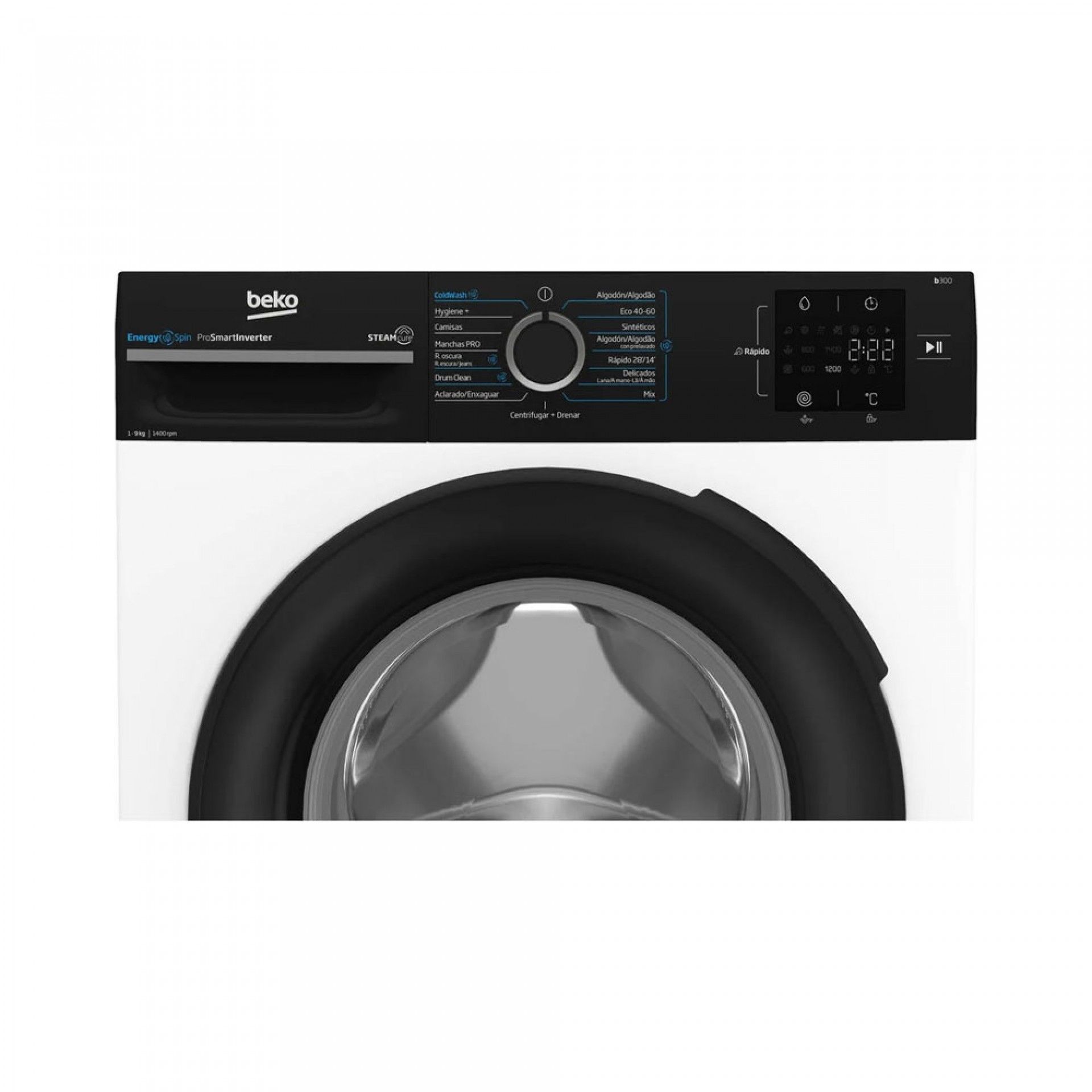 M�quina de Lavar Roupa EnergySpin BEKO BM3WFSU39413