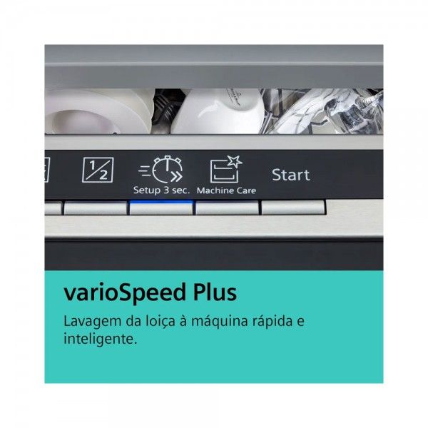 Máquina de Lavar Loiça de Encastre SIEMENS SX73EX01CE Máquina de Lavar Loiça de Encastre SIEMENS SX73EX01CE