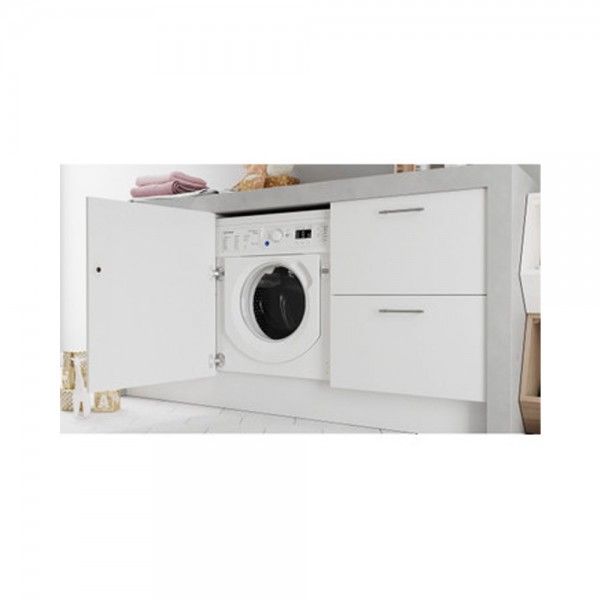 Mquina de Lavar e Secar Roupa de Encastre INDESIT BIWDIL861485EU