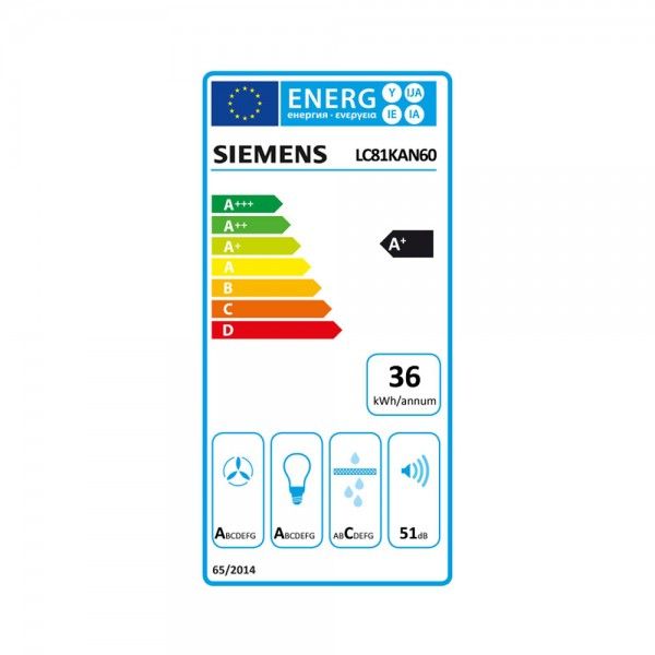 Exaustor de Parede SIEMENS LC81KAN60