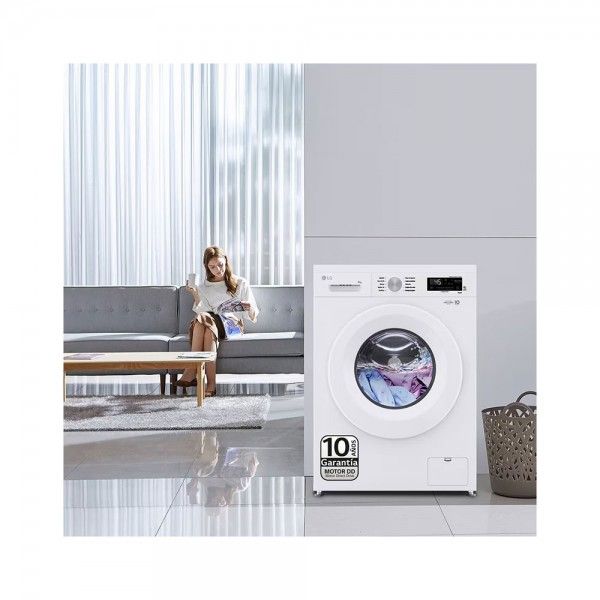 Mquina de Lavar Roupa LG F4X1008NWH