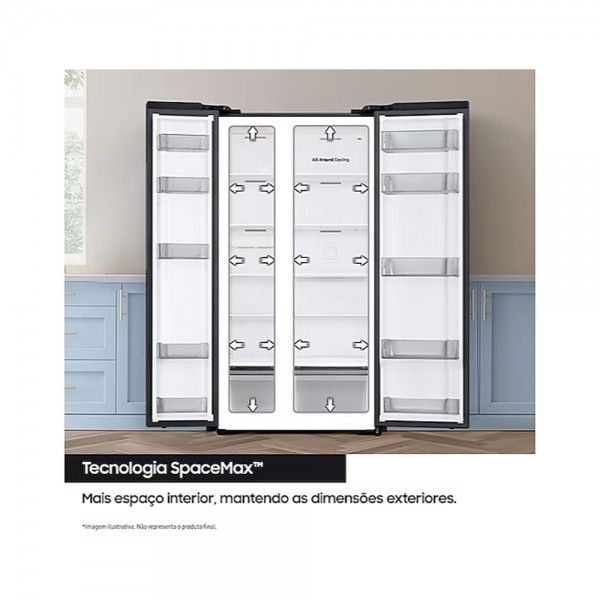 Frigorfico Americano SAMSUNG RS57DG400EM9EF