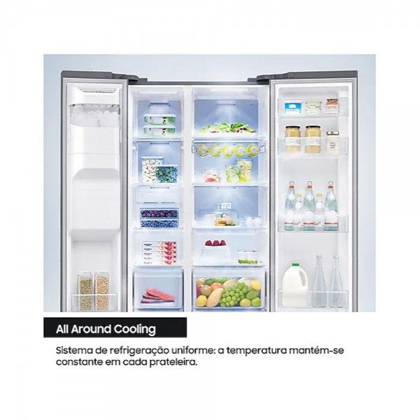 Frigorfico Americano SAMSUNG RS57DG400EM9EF
