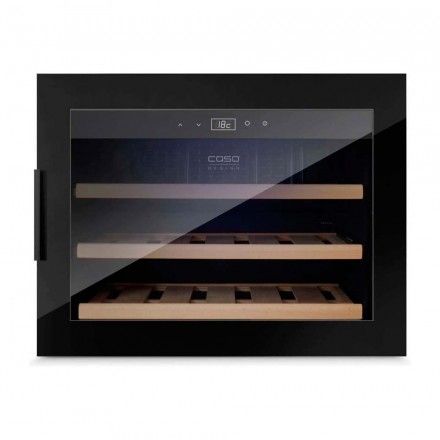 Cave de Vinho de encastre CASO WineSafe 18 EB Black 5CASOD627G
