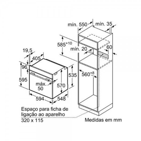 Forno Bosch HRG5785S6 Forno Bosch HRG5785S6