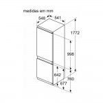 Frigorfico Combinado Encastre Bosch KIV86VSE0