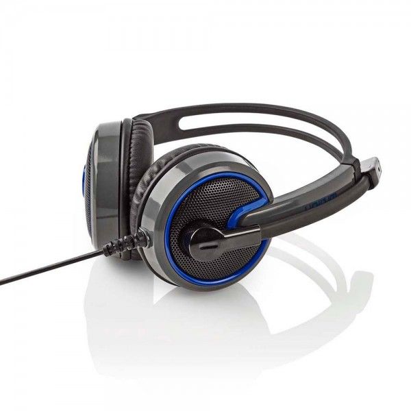 Auscultadores Gaming Nedis GHST200BK