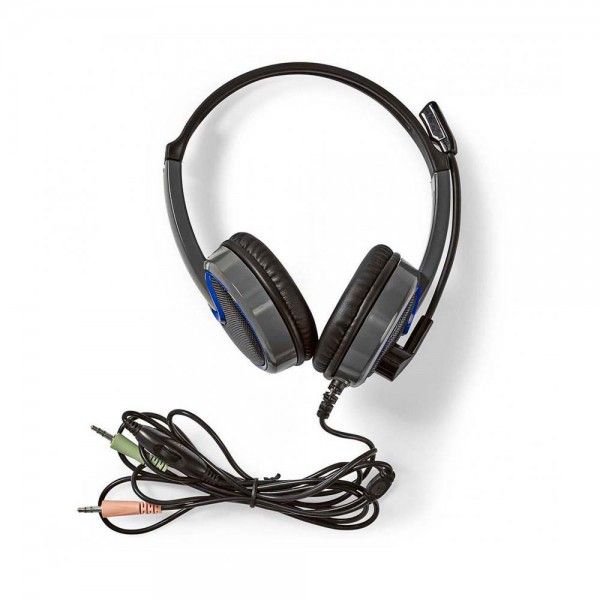 Auscultadores Gaming Nedis GHST200BK