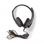 Auscultadores Gaming Nedis GHST200BK