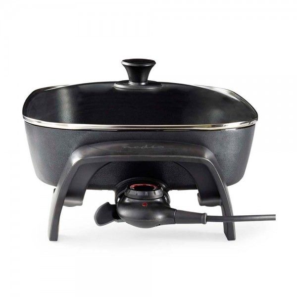 Frigideira elétrica Nedis FCSP110EBK40 Frigideira elétrica Nedis FCSP110EBK40