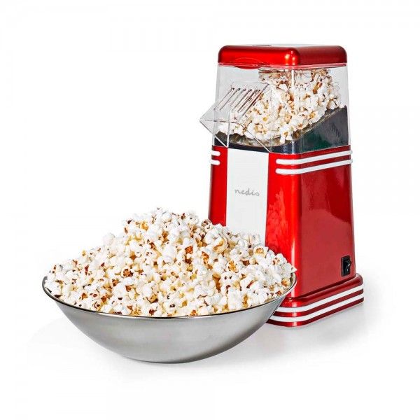 Mquina de fazer pipocas Nedis FCPC100RD