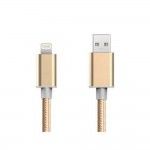 Cabo USB Tech Fuzzion ACECAB0557GD Lightnig Gold