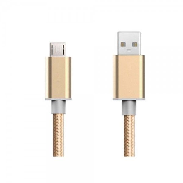 Cabo telem�vel Tech Fuzzion Micro USB Gold