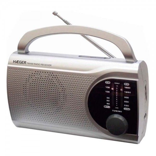 Rdio porttil Haeger PR-BIB.004A