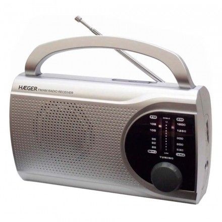 Rdio porttil Haeger PR-BIB.004A