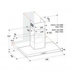 Exaustor Whirlpool WHBS 93 F LE X