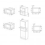 Micro-ondas de encastre Smeg FMI020X
