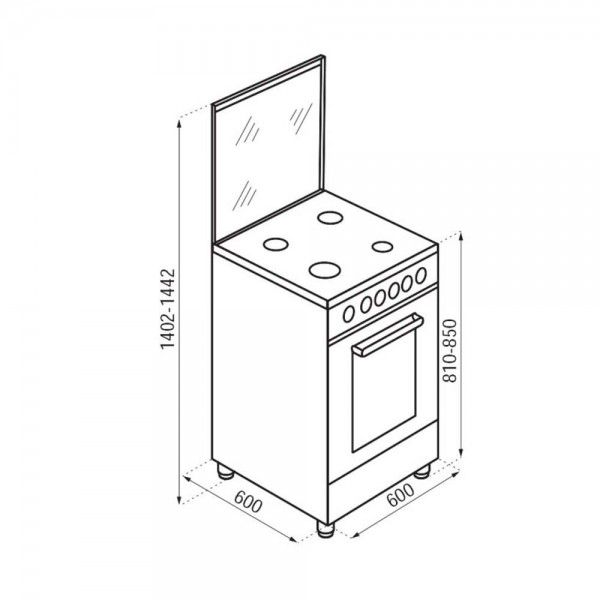 Fogo Tecnogas P664GVX