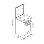 Fogo Tecnogas P664GVX