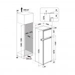 Frigorfico de encastre Indesit T 16 A1 D/I 1