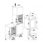 Cave de Vinho de encastre Hotpoint HA6 WC711 0