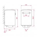 Termoacumulador Teka EWH 15 VE-D