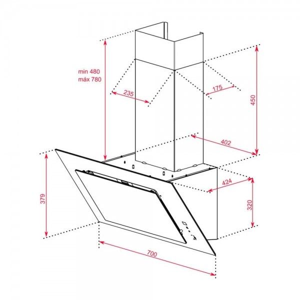 Exaustor Teka DVT 78660H