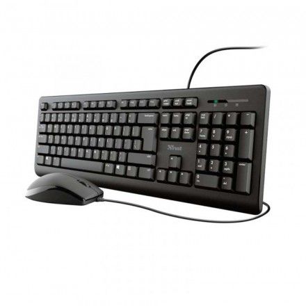 Conjunto teclado + Rato Trust Primo PT