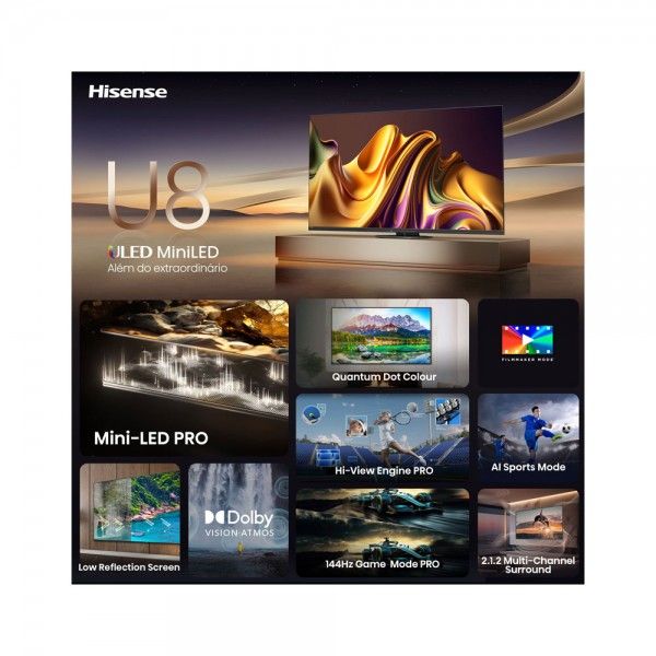 TV HISENSE Mini-LED 65