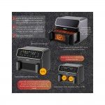 Fritadeira sem leo Dupla BELTAX BHF5048