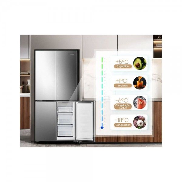 Frigorfico Americano HISENSE RQ5P470SEIE