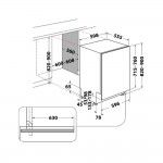Mquina de Lavar Loia de Encastre WHIRLPOOL WH8IPB14AM6L0