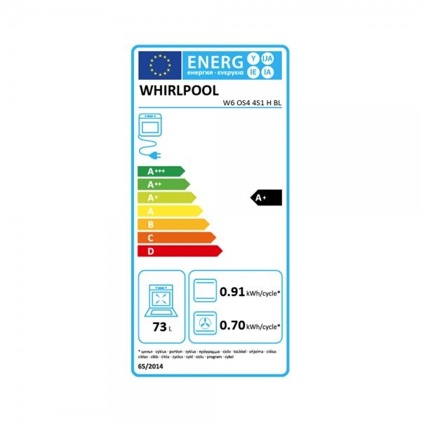 Forno WHIRLPOOL W6 OS4 4S1 H BL